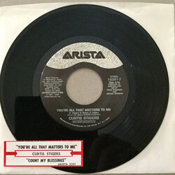 Curtis Stigers You're All That Matters To Me USED VINYL 7INCH SINGLE