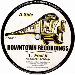 DJ Infinity (2) Feel It / Wicked Sound VINYL 12" USED