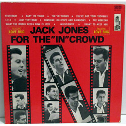 Jack Jones For The "In" Crowd Vinyl LP USED