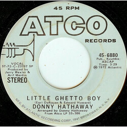 Donny Hathaway Little Ghetto Boy USED VINYL 7INCH 45 RPM PROMO STEREO MONO