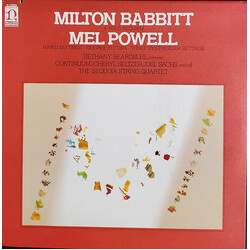 Milton Babbitt / Mel Powell A Solo Requiem / Haiku Settings • Filigree Setting • Three Synthesizer Settings Vinyl LP USED