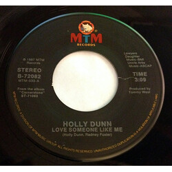 Holly Dunn Love Someone Like Me USED VINYL 7INCH 45 RPM SINGLE STEREO