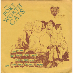The Fort Worth Cats Go Blank EP USED VINYL 7INCH 45 RPM EP