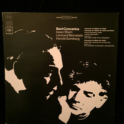 Isaac Stern / Leonard Bernstein / Harold Gomberg Bach Concertos Vinyl LP USED