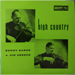 Kenny Baker (4) / Joe Greene (3) High Country Vinyl LP USED