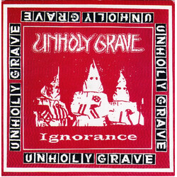 Unholy Grave / Embalming Theatre Ignorance / Catapult For Steaming Cadavers USED VINYL 7INCH EP 33 S RPM NUMBERED