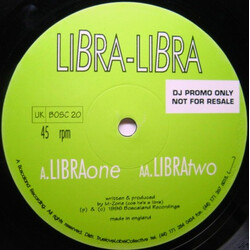 M-Zone Libra-Libra Vinyl 12" USED