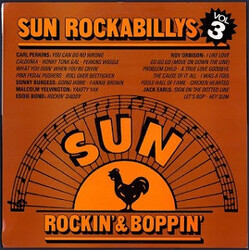 Various Sun Rockabillys Volume 3 - Rockin’ & Boppin’ Vinyl LP USED