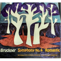 Anton Bruckner / Tonkünstler Orchestra / Heinz Wallberg Symphony No. 4 "Romantic" Vinyl LP USED
