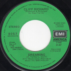 Cliff Richard Dreaming / Dynamite USED VINYL 7INCH 45 RPM STEREO