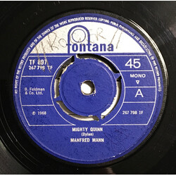 Manfred Mann Mighty Quinn USED VINYL 7INCH SINGLE