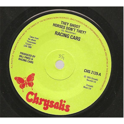 Racing Cars They Shoot Horses Don't They? Vinyl 7" USED