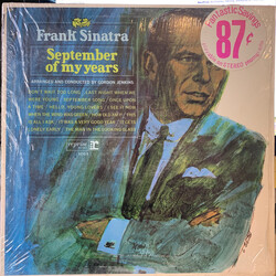 Frank Sinatra September Of My Years Vinyl LP USED