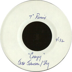 Jesse Johnson / Sly Stone Crazay USED VINYL 7INCH 45 RPM WHITE LABEL