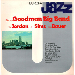 Benny Goodman Big Band / Taft Jordan / Zoot Sims / Billy Bauer Europa Jazz Vinyl LP USED