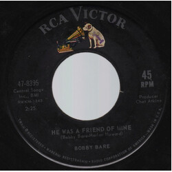 Bobby Bare He Was A Friend Of Mine USED VINYL 7INCH SINGLE