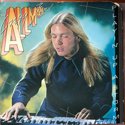 The Gregg Allman Band Playin' Up A Storm Vinyl LP USED