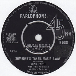 Adam Faith / The Roulettes / Chris Andrews (3) Someone's Taken Maria Away VINYL 7" USED