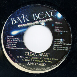 Junior Kelly Clean Heart USED VINYL 7INCH 45 RPM SINGLE
