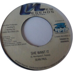Sean Paul She Want It USED VINYL 7INCH 45 RPM