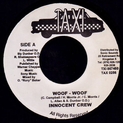 The Innocent Crew Woof-Woof USED VINYL 7INCH 45 RPM