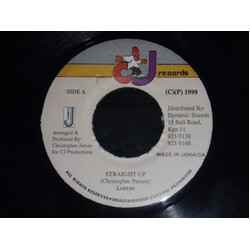Lexxus / Angel Doolas Straight Up / Double Up USED VINYL 7INCH 45 RPM