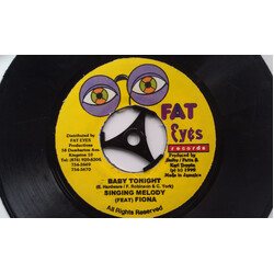 Singing Melody / Fiona (5) Baby Tonight USED VINYL 7INCH 45 RPM