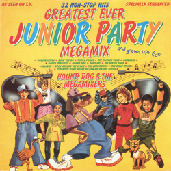 Hound Dog & The Megamixers Greatest Ever Junior Party Megamix Vinyl LP USED