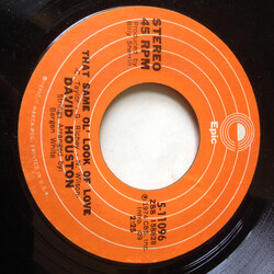 David Houston That Same Ol' Look Of Love / Clinging Vine USED VINYL 7INCH 45 RPM SINGLE