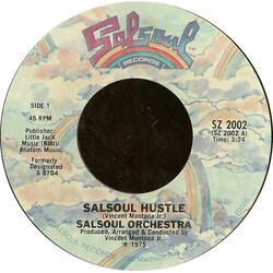 The Salsoul Orchestra Salsoul Hustle VINYL 7" USED