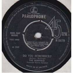 Scaffold Do You Remember? USED VINYL 7INCH SINGLE 45 RPM