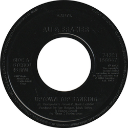 Ali & Frazier Uptown Top Ranking Vinyl 7" USED