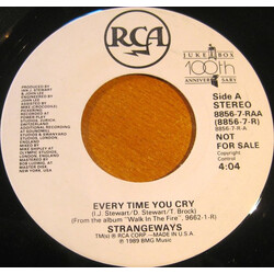 Strangeways (2) Every Time You Cry USED VINYL 7INCH 45 RPM PROMO