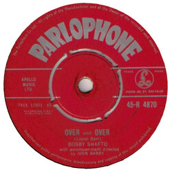 Bobby Shafto Over And Over USED VINYL 7INCH 45 RPM