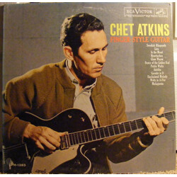 Chet Atkins Finger Style Guitar Vinyl LP USED