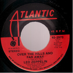 Led Zeppelin Over The Hills And Far Away USED VINYL 7INCH 45 RPM