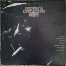 Thelonious Monk Monk's Greatest Hits Vinyl LP USED