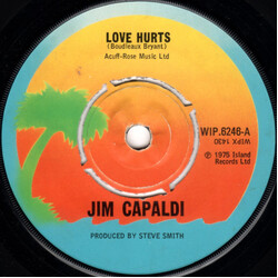 Jim Capaldi Love Hurts USED VINYL 7INCH 45 RPM