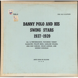 Danny Polo & His Swing Stars 1937 - 1939 Vinyl LP USED