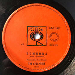The Atlantics Bombora / Greensleeves USED VINYL 7INCH 45 RPM SINGLE