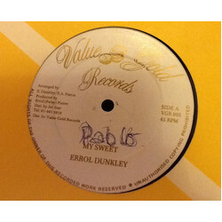 Errol Dunkley My Sweet Vinyl 12" USED