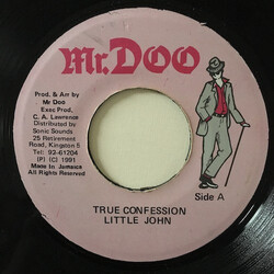Little John True Confession USED VINYL 7INCH 45 RPM SINGLE