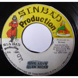 Glen Ricks Give Love USED VINYL 7INCH 45 RPM