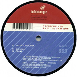 Trentemøller Physical Fraction USED VINYL 12INCH 33 S RPM 45 RPM EP