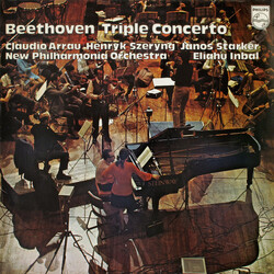 Ludwig Van Beethoven / Claudio Arrau / Henryk Szeryng / Janos Starker / New Philharmonia Orchestra / Eliahu Inbal Triple Concerto Vinyl LP USED