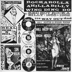 Various Rockarolla Ahillabilly Wing Ding Do - Red Hot Rock A Billy: 1955-1962 Vinyl LP USED