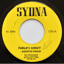 Augustus Pablo Pablo's Mercy USED VINYL 7INCH 45 RPM SINGLE