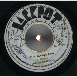 Cornell Campbell Gun Court Law / Gifted & Black USED VINYL 7INCH
