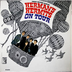 Herman's Hermits Their Second Album! Herman's Hermits On Tour Vinyl LP USED
