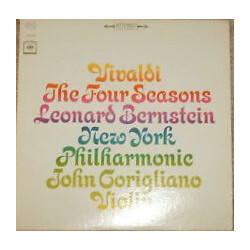Antonio Vivaldi / Leonard Bernstein / The New York Philharmonic Orchestra The Four Seasons, Op. 8 Vinyl LP USED